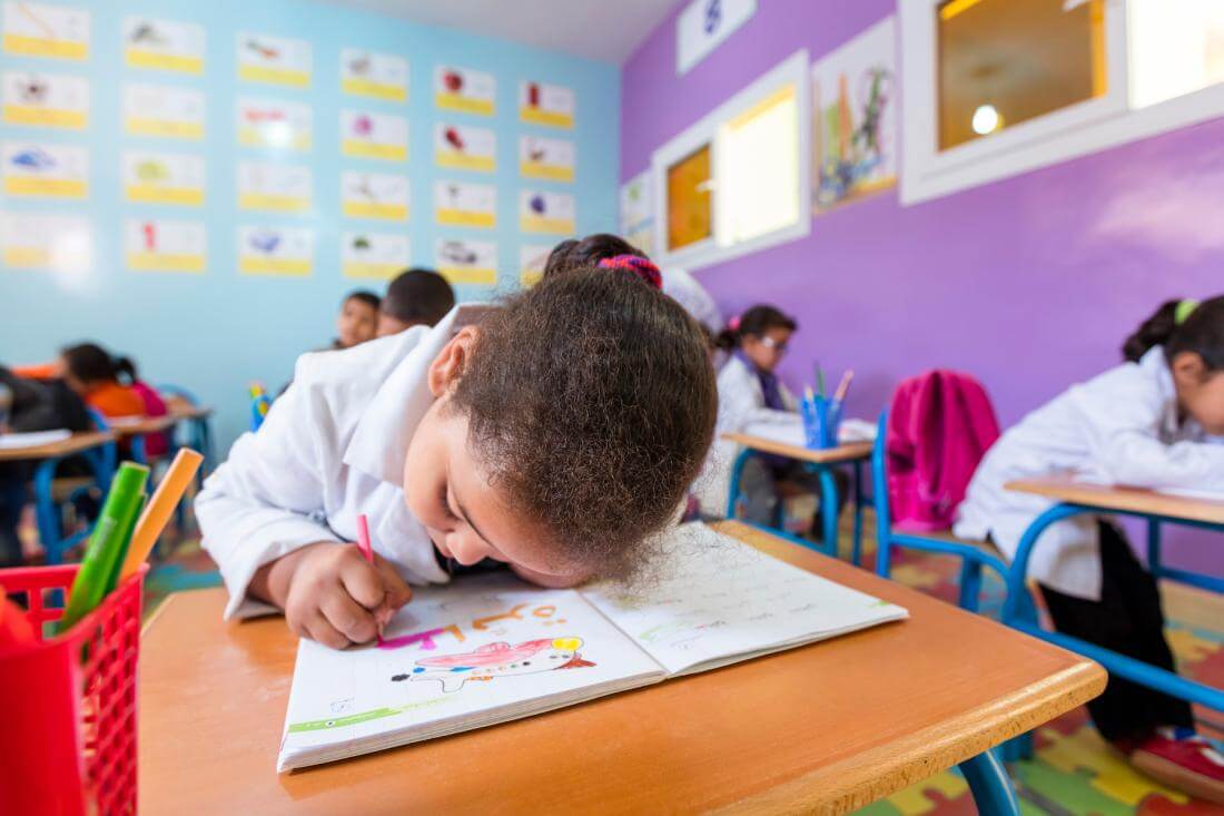 Education and childcare in morroco