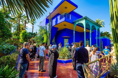 Jardin Majorelle gardens in Marrakech
