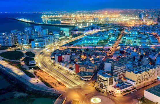 Panoramic views of Casablanca