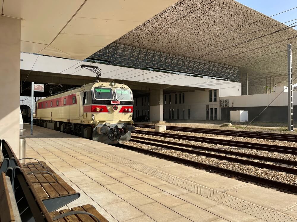 Casablanca port train station